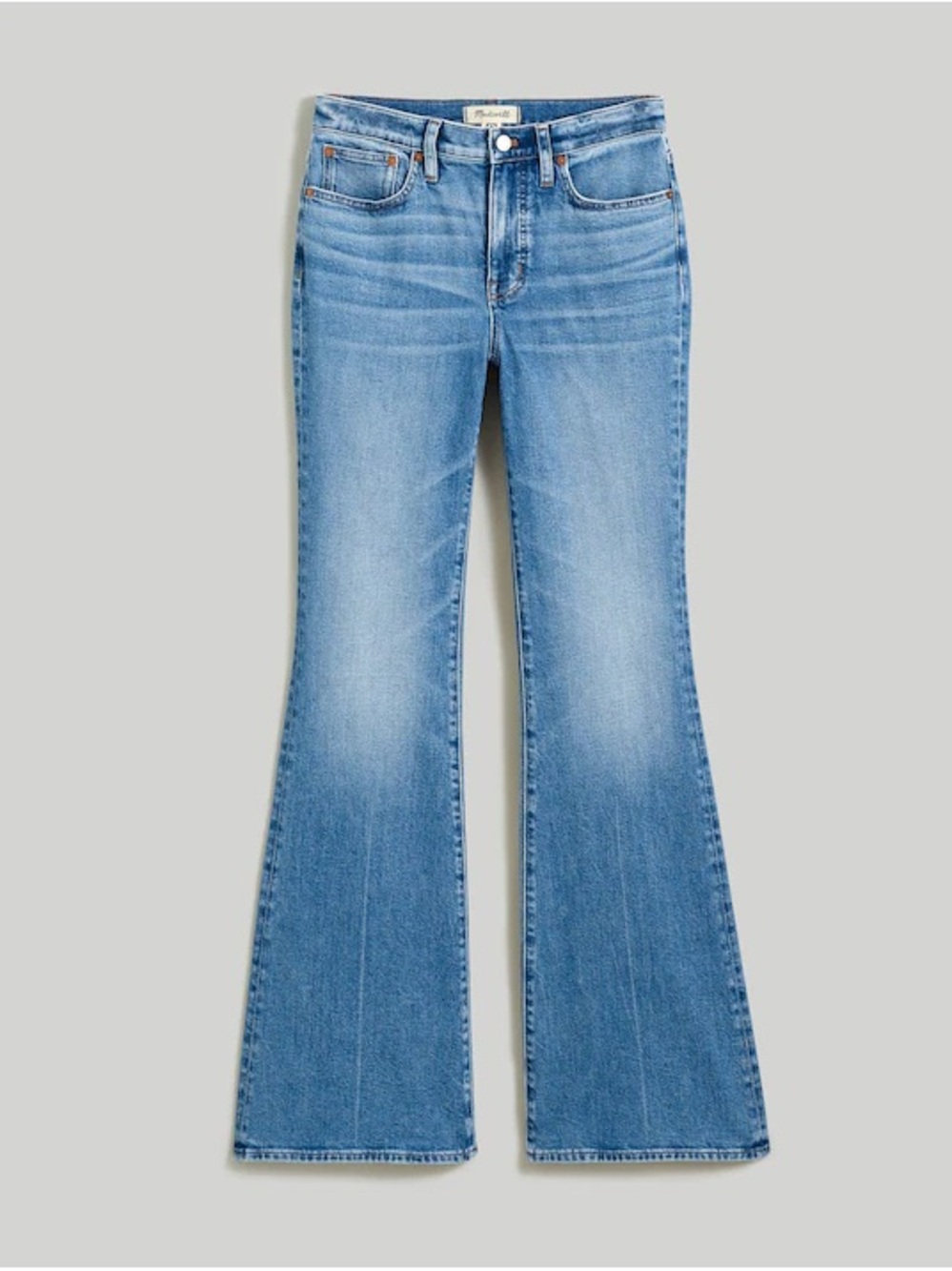 NWT Madewell Flea Market Flare Light Wash Flare Jeans 27